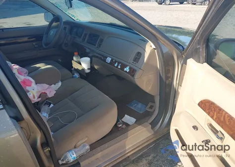 2005 Mercury Grand Marquis Gs из США, поврежденный, VIN 2MEFM74W35X629295